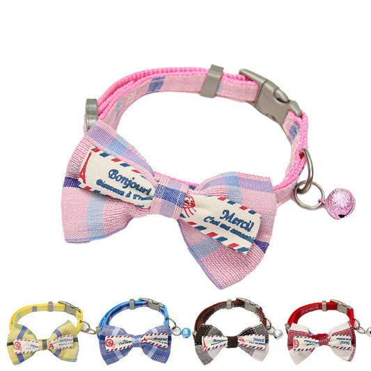Cute Pet Collar Necklace with Bell