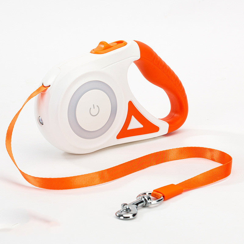 Retractable Automatic Spotlight Pet Dog Leash - Cocoa Paws Collective