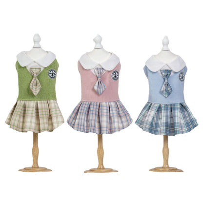 Pet Lovely Checkered Tartan Skirt - Cocoa Paws Collective