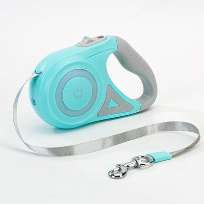 Retractable Automatic Spotlight Pet Dog Leash - Cocoa Paws Collective