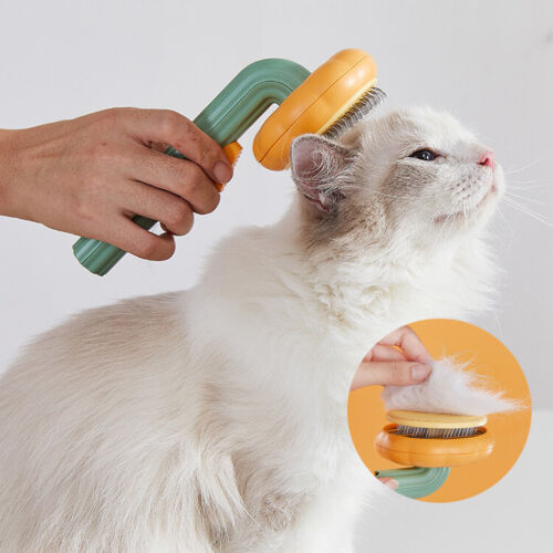Pet Grooming Self Cleaning Slicker Brush - Cocoa Paws Collective