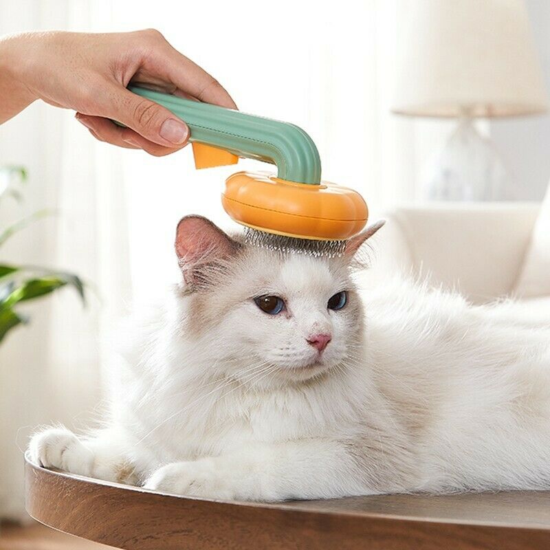 Pet Grooming Self Cleaning Slicker Brush - Cocoa Paws Collective