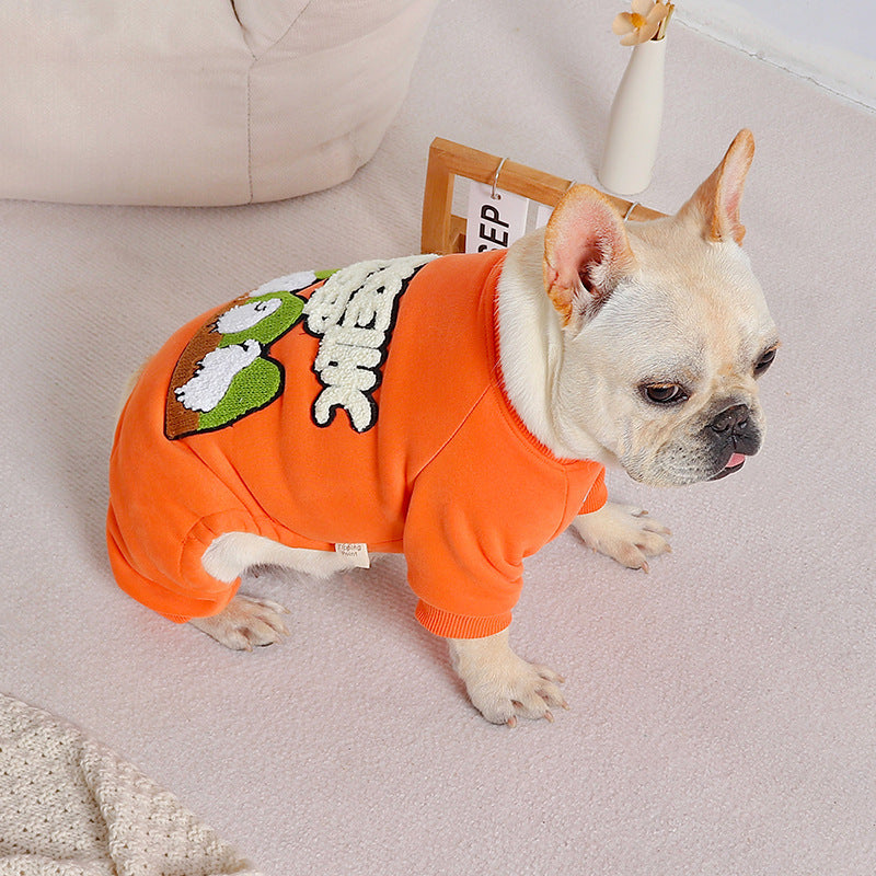 Pet Winter Padded Thickened Four-legged Shirt - Cocoa Paws Collective