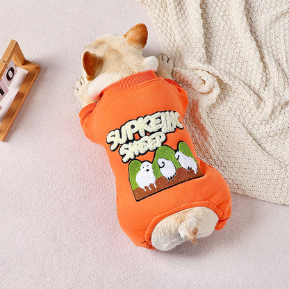 Pet Winter Padded Thickened Four-legged Shirt - Cocoa Paws Collective