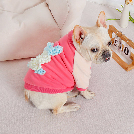 Extra Fleece Thick Pet Bichon Hoodie