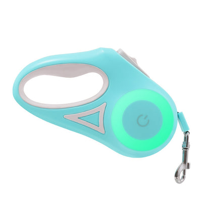Retractable Automatic Spotlight Pet Dog Leash - Cocoa Paws Collective