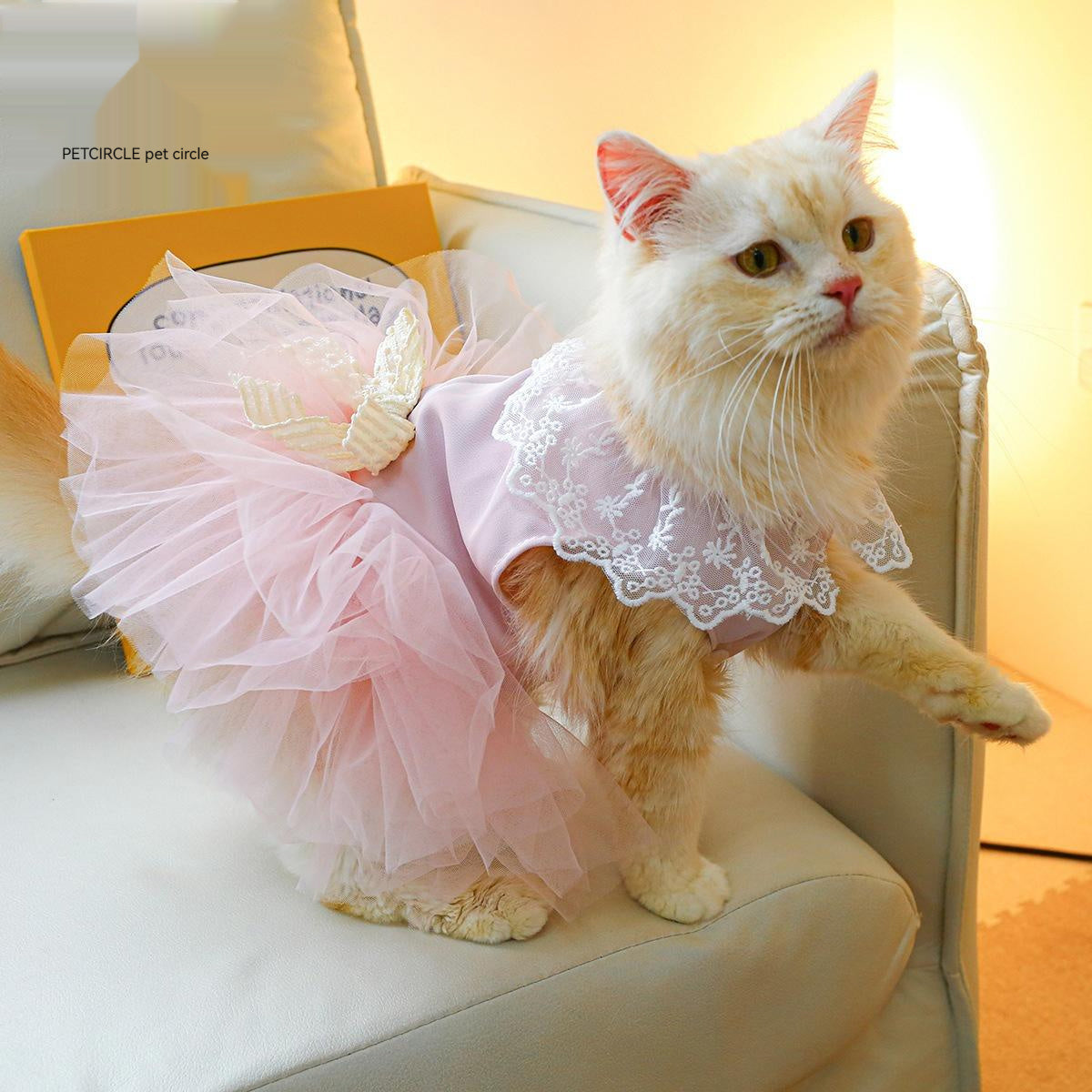 Pet Cat Lace Clothing Suit - Cocoa Paws Collective
