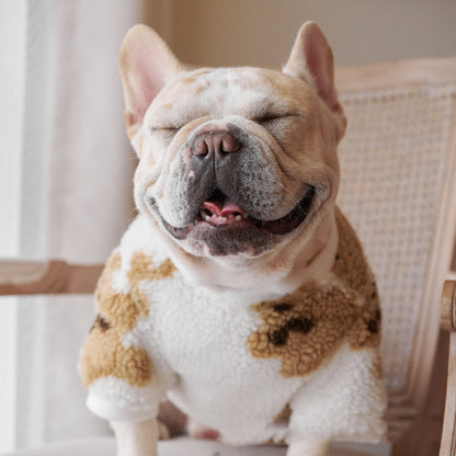 Pet Cute Thick Corduroy Bottoming Shirt - Cocoa Paws Collective