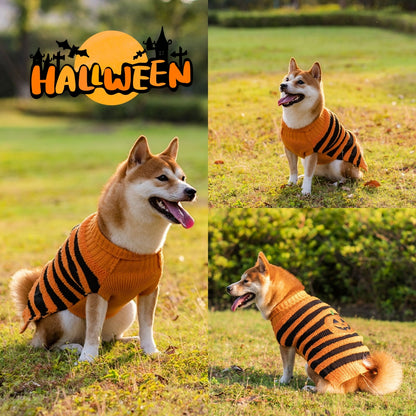 Pet Dog Halloween Cosplay Warm Sweater - Cocoa Paws Collective