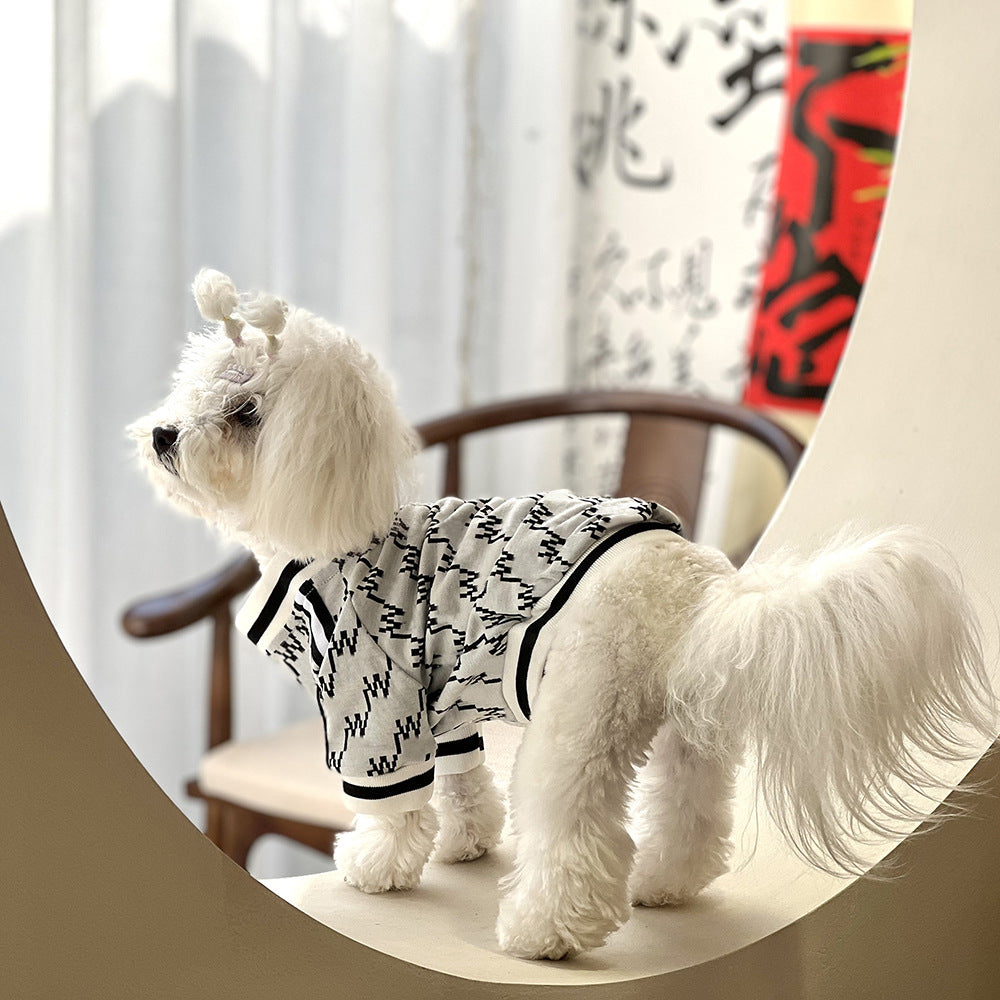 Pet Mini Cozy Zipper Jacket - Cocoa Paws Collective