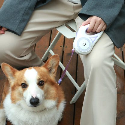 Retractable Automatic Spotlight Pet Dog Leash - Cocoa Paws Collective