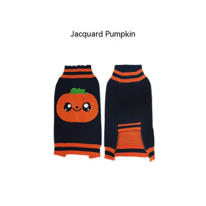 Pet Dog Halloween Cosplay Warm Sweater - Cocoa Paws Collective