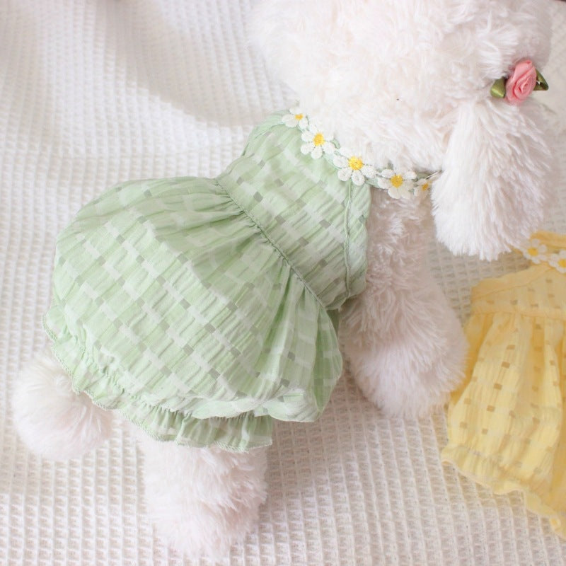 Light Breathable Summer Pet Cat Skirt - Cocoa Paws Collective