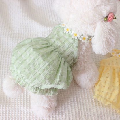 Light Breathable Summer Pet Cat Skirt - Cocoa Paws Collective