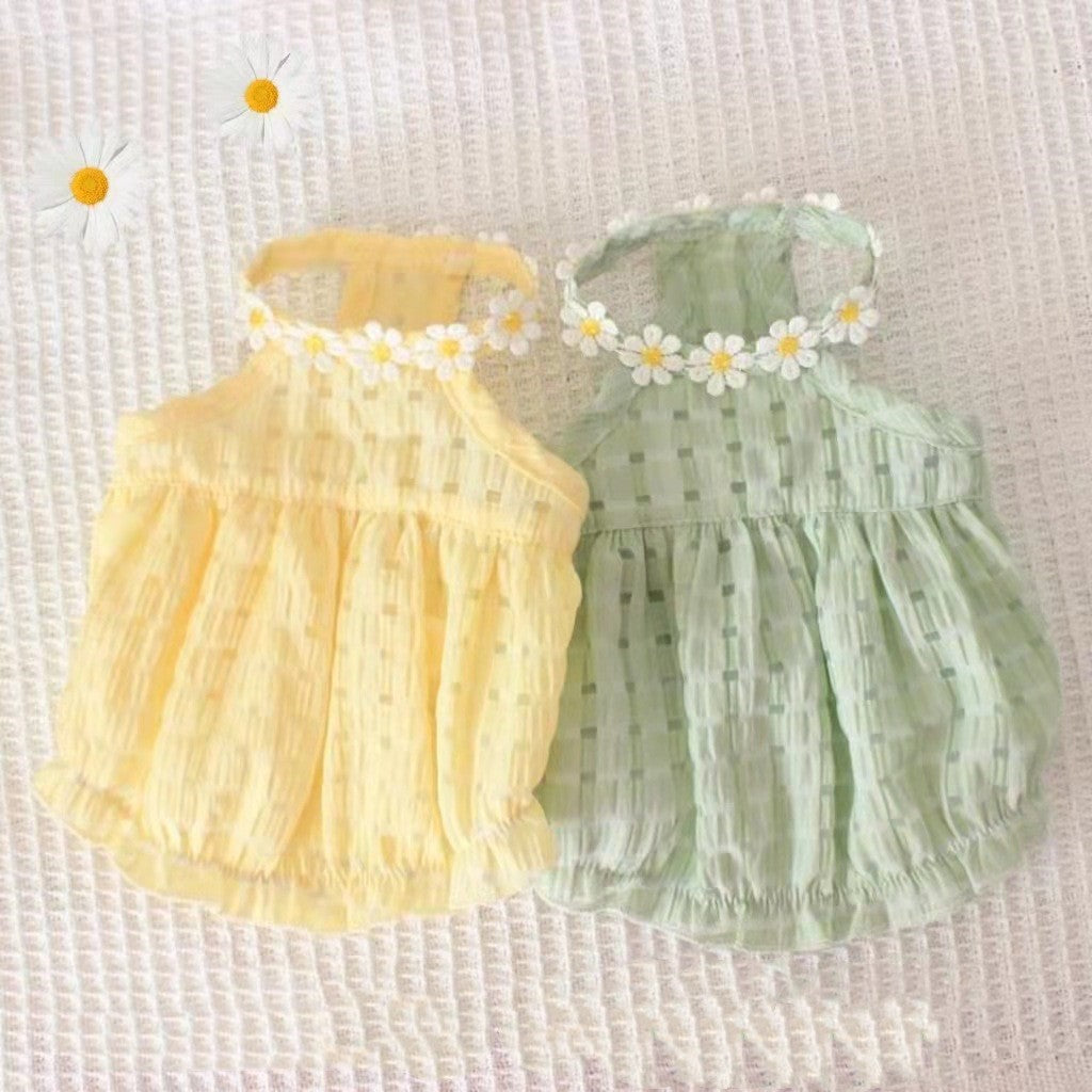 Light Breathable Summer Pet Cat Skirt - Cocoa Paws Collective