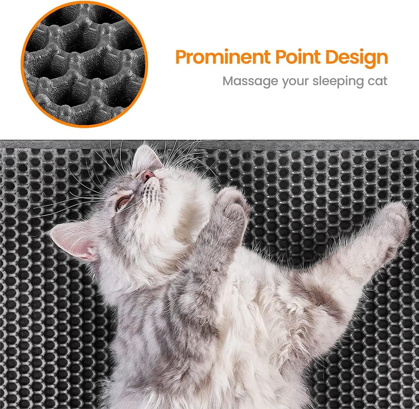 Honeycomb Double Layer Cat Litter Mat - Cocoa Paws Collective