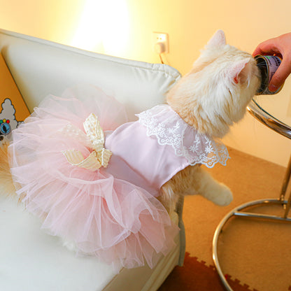 Pet Cat Lace Clothing Suit - Cocoa Paws Collective
