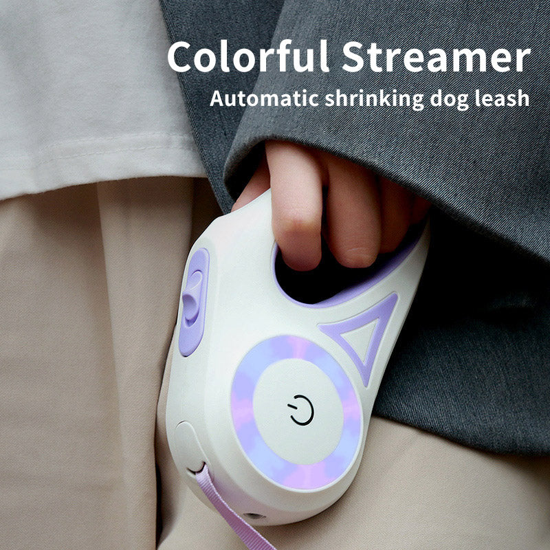 Retractable Automatic Spotlight Pet Dog Leash - Cocoa Paws Collective