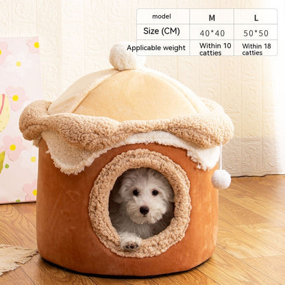 Pet Ice Cream Cute Dog House - Cocoa Paws Collective