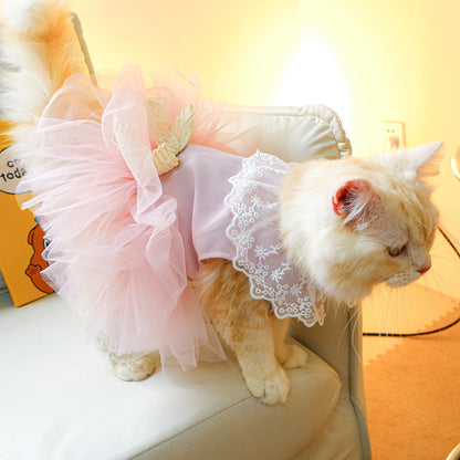 Pet Cat Lace Clothing Suit - Cocoa Paws Collective