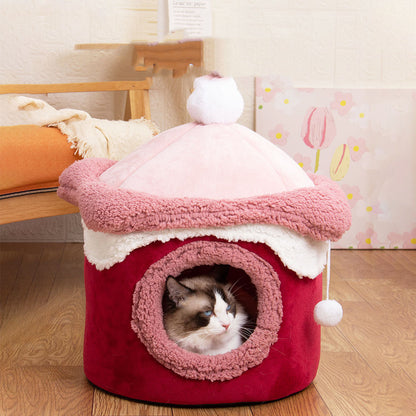 Pet Ice Cream Cute Dog House - Cocoa Paws Collective