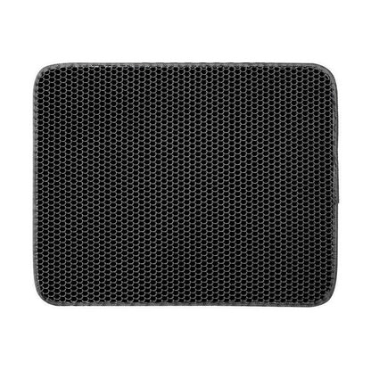 Honeycomb Double Layer Cat Litter Mat - Cocoa Paws Collective